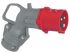 Legrand, HYPRA IP44 Red Cable Mount 3P + N + E Right Angle Industrial Power Plug, Rated At 16A, 415 V