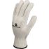 Delta Plus TP169 White General Purpose Polycotton Work Gloves, Size 9, Large, PVC dots Coated