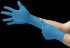 Ansell TouchNTuff® 92-670 Blue Powder-Free Nitrile Disposable Gloves, Size 9.5-10, XL, 100 per Pack