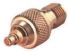 Huber+Suhner Straight 50Ω RF Adapter MMCX Plug to SMA Socket 6GHz