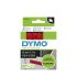Cinta para impresora de etiquetas Dymo, color Negro sobre fondo Rojo, 1 Roll, para usar con Dymo 160, Dymo 210D, Dymo