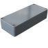 Rose Aluminium Standard Series Grey Die Cast Aluminium Enclosure, IP66, IK09, Grey Lid, 150 x 64 x 34mm