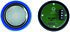 White Button Tactile Switch, SPST 50 mA @ 24 V dc