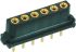 HARWIN Straight Through Hole Mount PCB Socket, 4-Contact, 1-Row, 2mm Pitch, Solder Termination