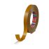 Tesa 51571 Translucent Double Sided Cloth Tape, 160 Thick, 13 N/cm, Non-Woven Backing, 19mm x 50m