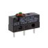 ZF Button Micro Switch, Solder Terminal, 100 mA @ 30 V dc, SPDT, IP6K7
