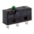 ZF Button Micro Switch, Solder Terminal, 100 mA @ 30 V dc, SPDT