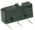 ZF Button Micro Switch, Through Hole Terminal, 6 A @ 250 V ac, SPDT
