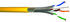 CAEMMC, 100m Cat7a, Yellow, S/FTP Shielded, Unterminated LSZH Sheath