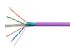 RS PRO Cat5e Ethernet Cable, F/UTP Shield, Purple PVC Sheath, 305m