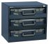 Caja organizadora Raaco de PC Azul, 451mm x 330mm x 403mm