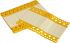 Brady B-7644 Polypropylene Tag on Yellow Cable Labels, 15mm Label Length