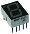HDSP-5503 Broadcom 7-Segment LED Display, CC Red 3.7 mcd RH DP 14.2mm