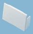 Schneider Electric uPVC Cable Trunking Accessory, 75 x 75mm, PVC