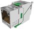 CAE Multimedia Connect BC6FST Series Female RJ45 Connector, Tool-less Cable Mounting, Cat6 Straight