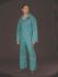 Alpha Solway Green Reusable Overall, M