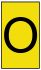 HellermannTyton Ovalgrip Slide On Cable Markers, Black on Yellow, Pre-printed "O", 2.5 → 6mm Cable