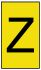 HellermannTyton Ovalgrip Slide On Cable Markers, Black on Yellow, Pre-printed "Z", 2.5 → 6mm Cable