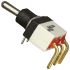 APEM Toggle Switch, PCB Mount, On-On, SPST, Through Hole Terminal