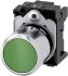 Siemens SIRIUS ACT Series Green Momentary Push Button Head, 22mm Cutout, IP66, IP67, IP69K