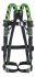 Honeywell Safety T. 2 : 1032872 Front, Rear Attachment Safety Harness ,M/L