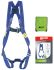 Honeywell Safety 1031440 Front, Rear Attachment Safety Harness, 100kg Max, Universal