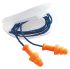 Tapones reutilizables Naranja con cable Honeywell Safety, atenuación SNR 30dB, 50 pares