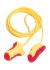 Tappi per orecchie Monouso in Poliuretano Honeywell Safety, SNR 35dB, conf. da 100 coppie Con filo, col. Rosa, giallo