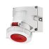 MENNEKES IP67 Red Wall Mount 3P + N + E 25 ° Industrial Power Socket, Rated At 32A, 400 V