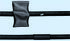 TE Connectivity Heat Shrink Tubing, Black 101.6mm Sleeve Dia. x 1.2m Length 4:1 Ratio, RP-4800 Series