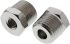 SMC MS Series Straight Threaded Adaptor, M5 Male to R 1/8 Female, Threaded Connection Style