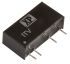 XP Power ITV, Vout: ±5V dc 1W, Vin: 4,5 → 5,5 V dc DC-DC-konverter