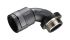 Kopex NEBV Series 32mm 90° Elbow Conduit Fitting, Black 29mm nominal size