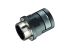 Kopex NENV Nylon 12 Kabelrohr Befestigung Gewindekonverter 16mm 12mm Schwarz Nickel (Gewinde)-Finish IP68