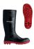 Dunlop Acifort Black, Red Steel Toe Capped Mens Safety Boots, UK 6.5, EU 40