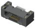 Conector hembra para PCB Samtec serie ERF5, de 80 vías en 2 filas, paso 0.5mm, 194 V, 1.5A, Montaje Superficial, para