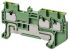 Omron XW5G Series Grey Non-Fused DIN Rail Terminal, 1.5mm², Single-Level, Push In Termination