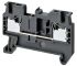 Omron XW5T Series Grey Non-Fused DIN Rail Terminal, 2.5mm², Single-Level, Push In Termination