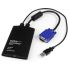 Commutateur KVM Sans audio Startech NOTECONS02 1 port ports USB 1 1 VGA