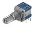 Alps Alpine, 3 Position DP3T Rotary Switch, 100 mA, PC Pin