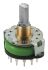 Alps Alpine, 6 Position DP6T Rotary Switch, 250 mA, PC Pin