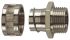 Flexicon Fixed External Thread Fitting, Conduit Fitting, 12mm Nominal Size, M16, 316 Stainless Steel