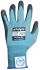 BM Polyco Dyflex Blue Cut Resistant Dyneema Work Gloves, Size 7, Small, Polyurethane Coated