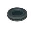 SES Sterling Black Polychloroprene 15.5mm Cable Grommet for Maximum of 9mm Cable Dia.