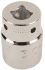 Bahco 1/4 in Drive 10mm Standard Socket, 6 point, 24.7 mm Overall Length