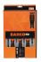 Bahco B219.017 Standard Phillips, Slotted Screwdriver Set, 7-Piece