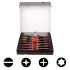 Bahco Phillips; Pozidriv; Slotted; Torx Insulated Screwdriver Set, 14-Piece