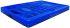 Viso 30L Blue PP Medium Folding Crate, 235mm x 475mm x 350mm