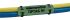 HellermannTyton TIPTAG Green Cable Labels, 100mm Width, 11mm Height, 120 Qty