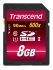 Transcend 8 GB SDHC SD Card, Class 10, UHS-1 U1